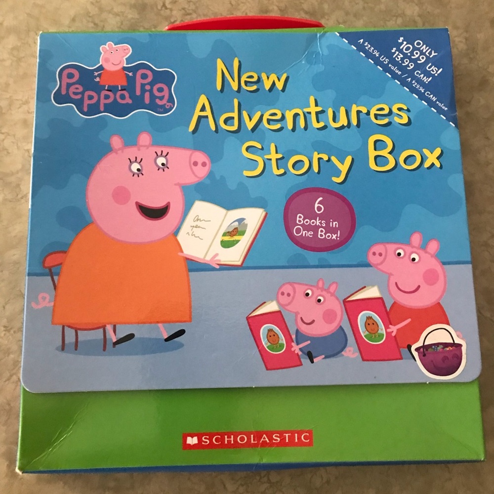 6 books in box